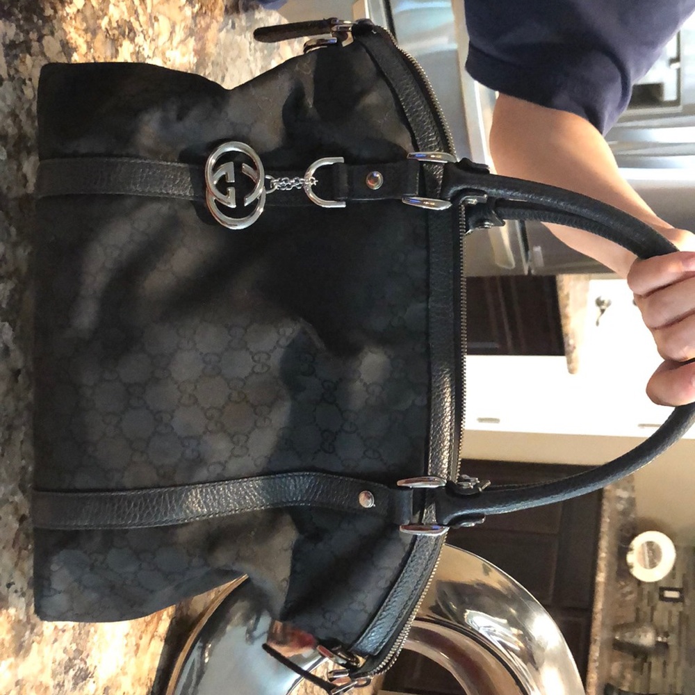 Black Gucci Purse